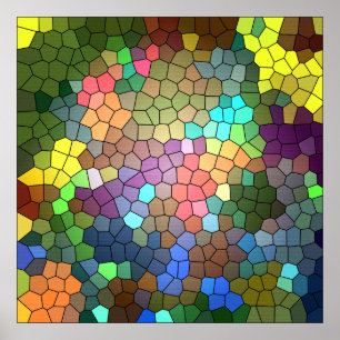 Stained Glass by Shirley Taylor Poster