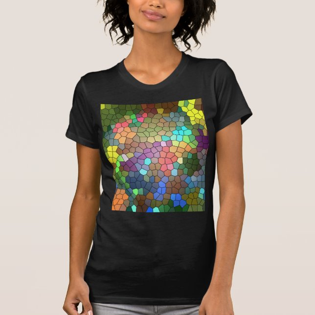 Stained Glass by Shirley Taylor T-Shirt (Front)