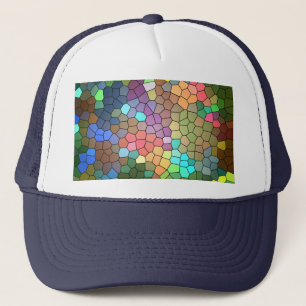 Stained Glass by Shirley Taylor Trucker Hat
