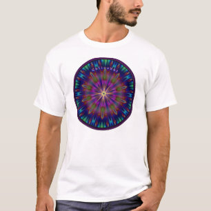Stained Glass Centre Sun T-Shirt