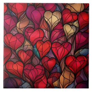  Stained Glass  Ceramic Tile