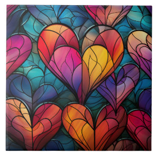  Stained Glass  Ceramic Tile