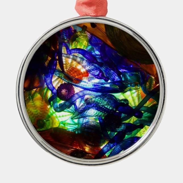 Stained Glass Christmas Ornament (Front)