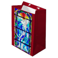Stained Glass Church Window Holy Spirit Dove