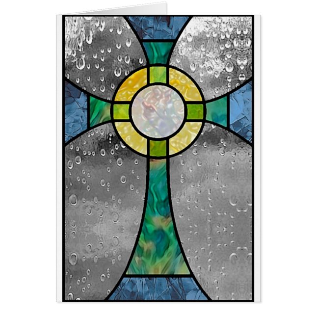 Stained glass cross (Front)