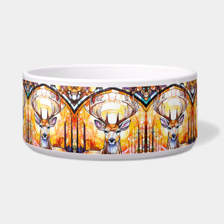 Stained Glass Deer
