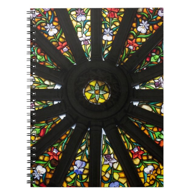 Stained Glass detail Notebook (Front)