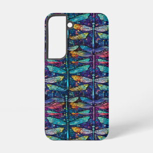 Stained Glass Dragonfly Design Samsung Galaxy Case
