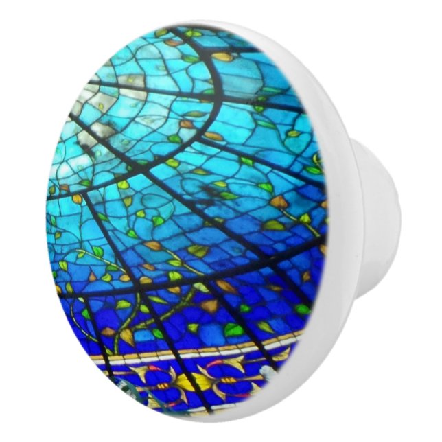 Stained Glass Drawer Pull (Right)
