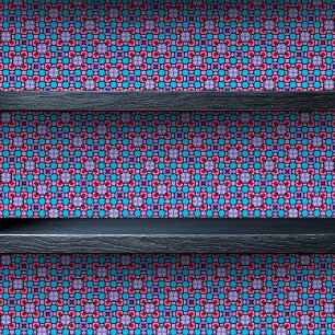 Stained Glass Geometric Tiny Print Wallpaper