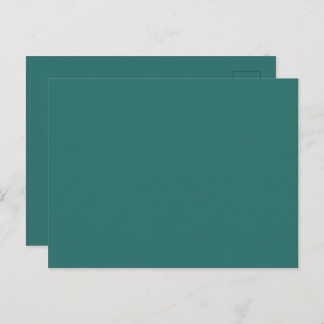 Stained Glass Glossy Postcard for Special Message (Front/Back)