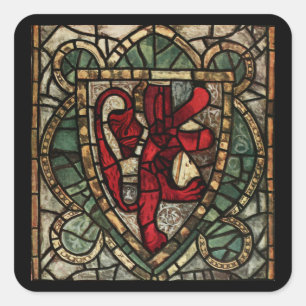 Stained Glass Heraldry Stickers