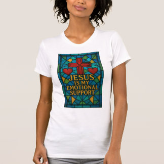 Stained Glass Jesus Christian Shirt