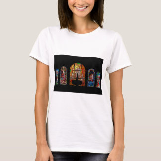 stained glass jesus T-Shirt