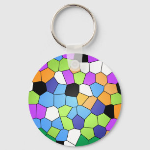 Stained Glass Key Ring
