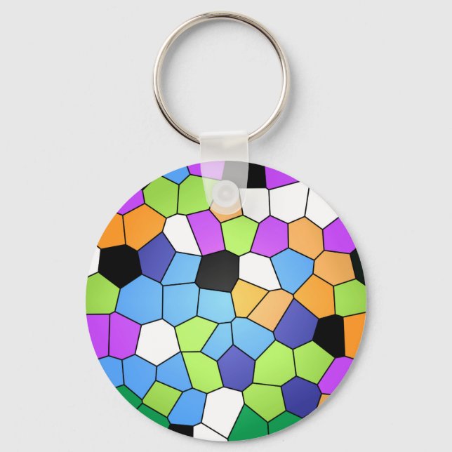 Stained Glass Key Ring (Front)