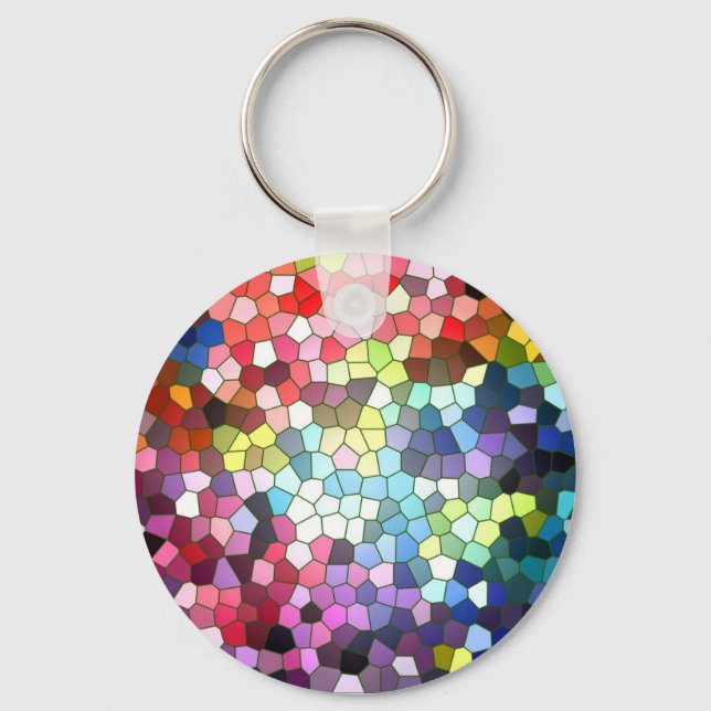 Stained Glass Keychain (Front)