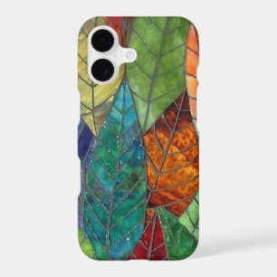 Stained Glass Leaves iPhone 7 case