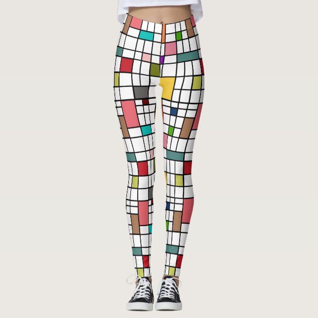 Stained Glass  Leggings (Front)