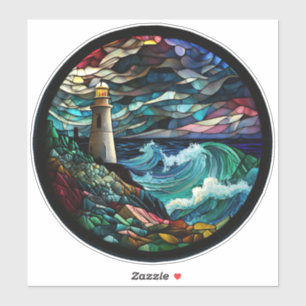 Stained Glass Lighthouse