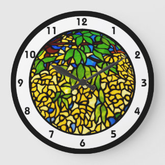 Stained Glass Look Clock