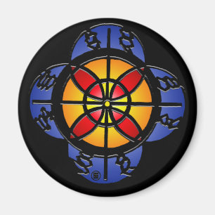 Stained Glass Magnet