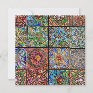 Stained Glass Mandala Patchwork