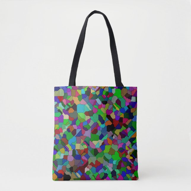 Stained Glass Medium Tote Bag (Front)