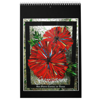 Stained Glass Mosaic Calendar