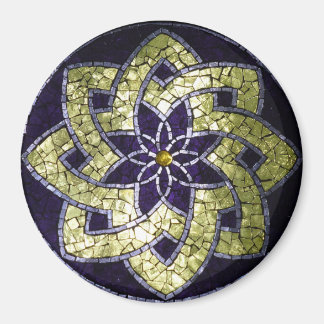 Stained Glass Mosaic Magnet "St. Arnold's Star"