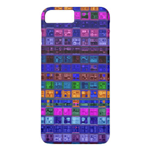 Stained Glass Mosaic Pattern #11 iPhone 8 Plus/7 Plus Case