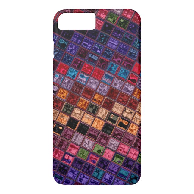 Stained Glass Mosaic Pattern #17 Case-Mate iPhone Case (Back)