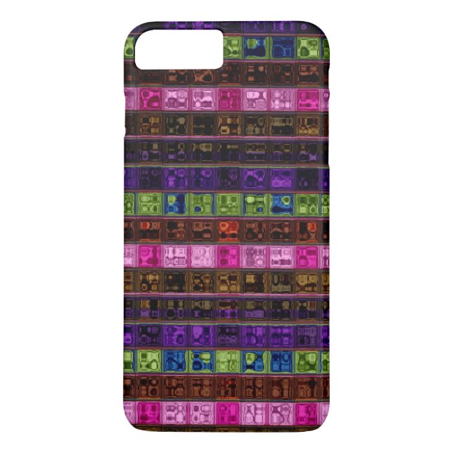 Stained Glass Mosaic Pattern #20 Case-Mate iPhone Case (Back)