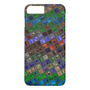 Stained Glass Mosaic Pattern #5 iPhone 8 Plus/7 Plus Case