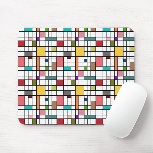Stained Glass  Mouse Pad (With Mouse)
