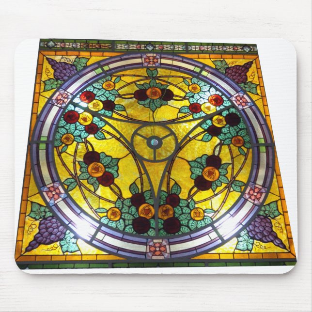 Stained Glass Mouse Pad (Front)