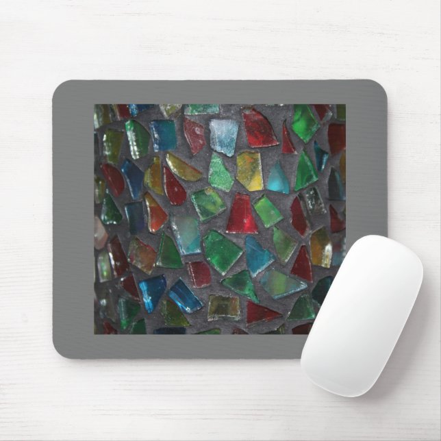 Stained Glass Mousepad (With Mouse)