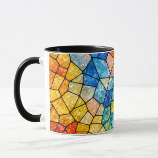 Stained glass mug