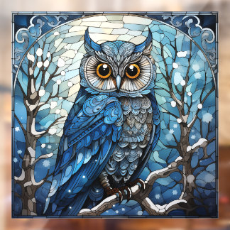Stained Glass Owl
