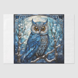 Stained Glass Owl Tissue Paper