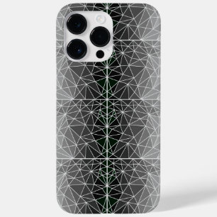 Stained glass pattern 03.Grey.Offwhite Line BG Case-Mate iPhone 14 Pro Max Case