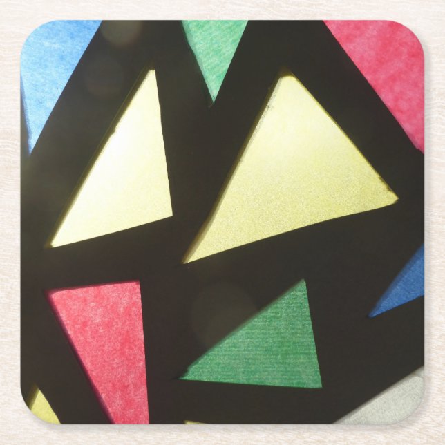 Stained Glass Pattern Coasters (Front)