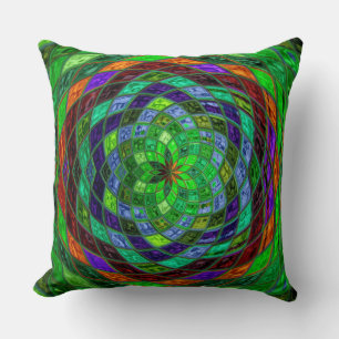 Stained Glass Pattern Cushion