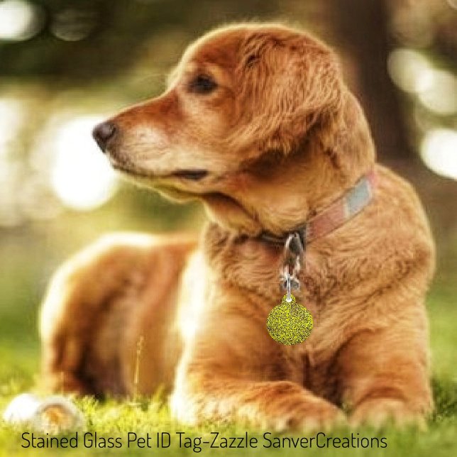 Stained Glass  Pet Tag (Creator Uploaded)