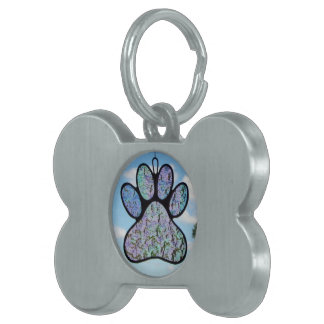 Stained glass "Pet Tag" Pet Tag