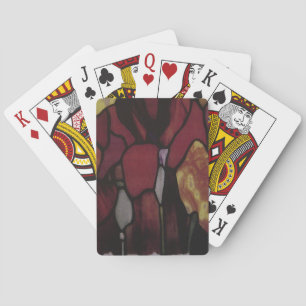 STAINED GLASS PLAYING CARDS