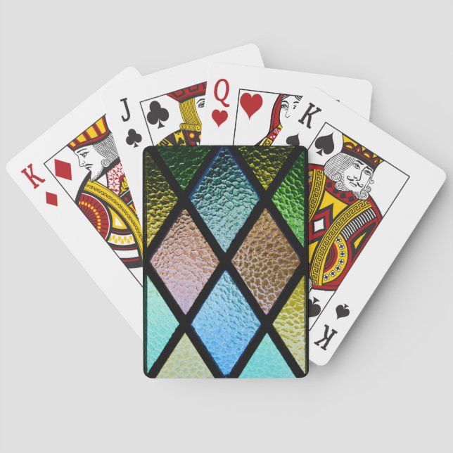 Stained Glass  Playing Cards (Back)