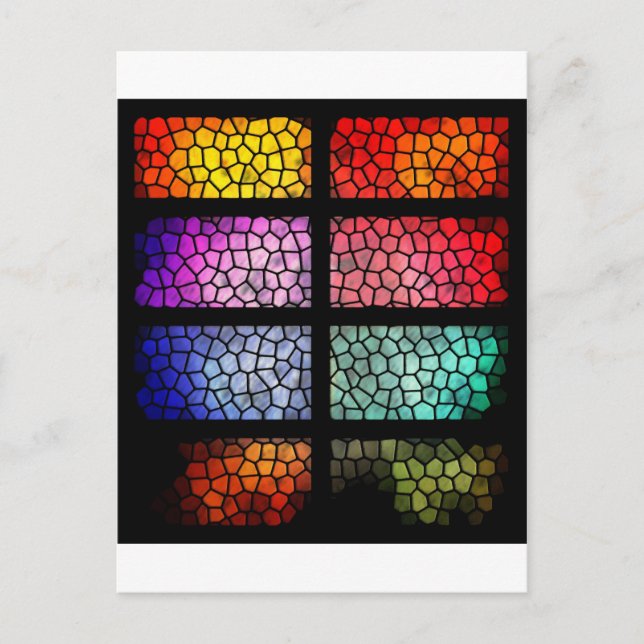 Stained Glass Postcard (Front)