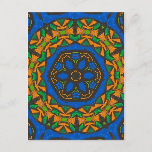 Stained Glass Postcard (Front)