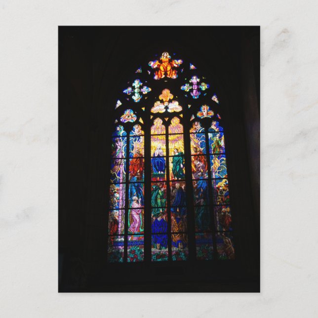 Stained Glass Postcard (Front)